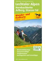 f&b Wanderkarten Lechtaler Alpen, Wander- und Radkarte 1:35.000 Freytag-Berndt und ARTARIA