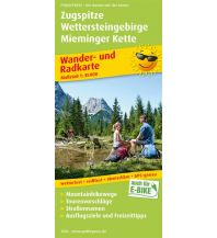 f&b Wanderkarten Zugspitze - Wettersteingebirge - Mieminger Kette, Wander- und Radkarte 1:35.000 Freytag-Berndt und ARTARIA