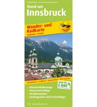 f&b Hiking Maps Rund um Innsbruck, Wander- und Radkarte 1:35.000 Freytag-Berndt und ARTARIA