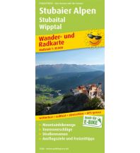 f&b Wanderkarten Stubaier Alpen, Wander- und Radkarte 1:35.000 Freytag-Berndt und ARTARIA