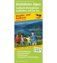 f&b Wanderkarten Kitzbüheler Alpen, Saalbach-Hinterglemm, Wander- und Radkarte 1:35.000 Freytag-Berndt und ARTARIA