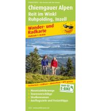 f&b Hiking Maps Chiemgauer Alpen, Wander- und Radkarte 1:35.000 Freytag-Berndt und ARTARIA