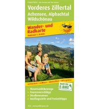 f&b Wanderkarten Vorderes Zillertal, Wander- und Radkarte 1:35.000 Freytag-Berndt und ARTARIA