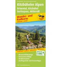f&b Wanderkarten Kitzbüheler Alpen - Brixental, Wander- und Radkarte 1:35.000 Freytag-Berndt und ARTARIA