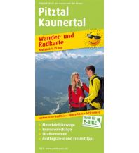 f&b Hiking Maps Pitztal, Kaunertal 1:35.000 Freytag-Berndt und ARTARIA