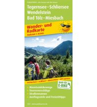 f&b Hiking Maps Tegernsee - Schliersee - Wendelstein - Bad Tölz - Miesbach, Wander- und Radkarte 1:35.000 Freytag-Berndt und ARTARIA