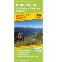 f&b Wanderkarten Ammergau, Wander- und Radkarte 1:35.000 Freytag-Berndt und ARTARIA