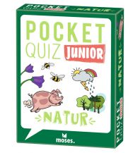 Children's Books and Games Pocket Quiz junior Natur moses Verlag