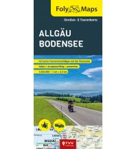 FolyMaps Karte Allgäu Bodensee 1:250 000 Touristik-Verlag Vellmar