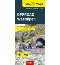 Motorcycling FolyMaps OFFROAD Westalpen 1:250 000 Touristik-Verlag Vellmar