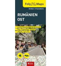 Motorcycling FolyMap Rumänien Ost Touristik-Verlag Vellmar