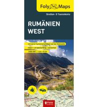Motorcycling FolyMap Rumänien West Touristik-Verlag Vellmar