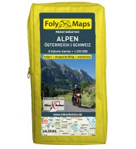 Motorradreisen FolyMaps Motorradkarten Alpen Österreich Schweiz Touristik-Verlag Vellmar