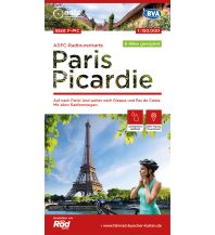 ADFC-Radtourenkarte F-PIC Paris Picardie,1:150.000, reiß- und wetterfe BVA BikeMedia