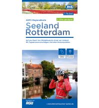 Cycling Maps Netherlands ADFC-Regionalkarte Seeland Rotterdam 1:75.000, reiß- und wetterfest, G BVA BikeMedia