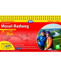 Radführer ADFC-Radreiseführer Mosel-Radweg 1:50.000 praktische Spiralbindung, reiß- und wetterfest, GPS-Tracks Download BVA BikeMedia