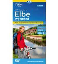 Cycling Maps ADFC Regionalkarte Elbe Wendland mit Tourenvorschlägen, 1:75.000, reiß- und wetterfest, GPS-Tracks Download, E-Bike geeignet BVA BikeMedia