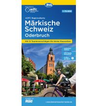 Cycling Maps ADFC-Regionalkarte Märkische Schweiz Oderbruch,1:75.000, reiß- und wetterfest, GPS-Tracks Download BVA BikeMedia