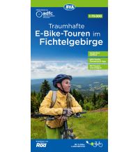 Cycling Maps ADFC Traumhafte E-Bike-Touren im Fichtelgebirge, 1:75.000, wetterfest, reißfest, GPS-Tracks Download, mit Tourenvorschlägen BVA BikeMedia