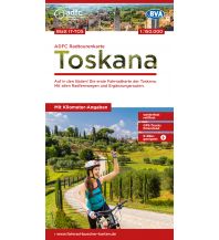 Radkarten ADFC-Radtourenkarte IT-TOS, Toskana 1:150.000 BVA BikeMedia