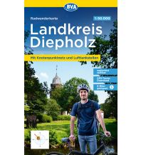 Radkarten Deutschland Radwandern im Landkreis Diepholz 1:50.000 BVA BikeMedia