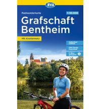 Radkarten Radwanderkarte BVA Radwandern in der Grafschaft Bentheim 1:50.000, reiß- und wetterfest, GPS-Tracks Download BVA BikeMedia