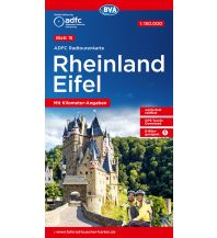 Cycling Maps ADFC-Radtourenkarte 15, Rheinland, Eifel 1:150.000 BVA BikeMedia