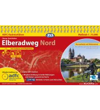 Radführer ADFC-Radreiseführer Elberadweg Nord 1:75.000 praktische Spiralbindung, reiß- und wetterfest, GPS-Tracks Download BVA BikeMedia