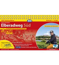 Cycling Guides ADFC-Radreiseführer Elberadweg Süd 1:75.000 praktische Spiralbindung, reiß- und wetterfest, GPS-Tracks Download BVA BikeMedia