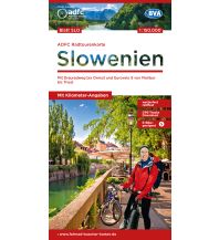 Cycling Maps ADFC-Radtourenkarte SLO, Slowenien 1:150.000 BVA BikeMedia