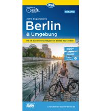 Radkarten ADFC-Regionalkarte Berlin und Umgebung 1:75.000 BVA BikeMedia