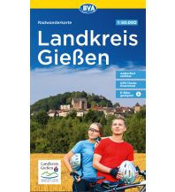 Radkarten BVA Radwanderkarte Landkreis Gießen 1:50.000 BVA BikeMedia