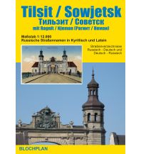 Stadtpläne Bloch Stadtplan Russland - Tilsit / Sowjetsk mit Ragnit / Neman 1:10.000 Bloch 