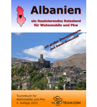 Camping Guides Albanien Tourenbuch für Wohnmobile und Pkw Hobo Team