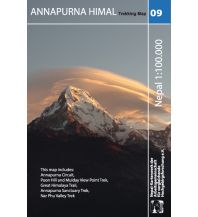 Hiking Maps Himalaya Annapurna Himal 1:100.000 Nelles-Verlag