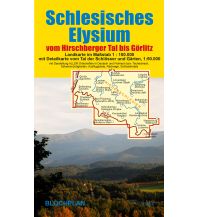 Straßenkarten Landkarte Schlesisches Elysium Bloch