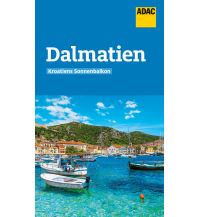 Travel Guides Croatia ADAC Reiseführer Dalmatien ADAC Buchverlag