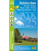 Wanderkarten Bayern Bayerische ATK25-P12, Holzkirchen 1:25.000 LDBV