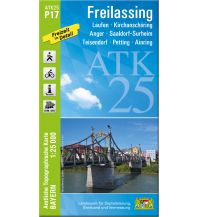 Hiking Maps Salzburg Bayerische ATK25-P17, Freilassing 1:25.000 LDBV