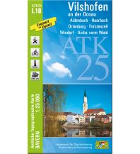Wanderkarten Bayern Bayerische ATK25-L18, Vilshofen an der Donau 1:25.000 LDBV