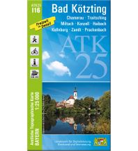 Hiking Maps Bavaria Bayerische ATK25-I16, Bad Kötzting 1:25.000 LDBV
