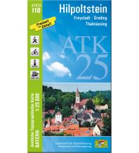 Hiking Maps Bavaria Bayerische ATK25-I10, Hilpoltstein 1:25.000 LDBV