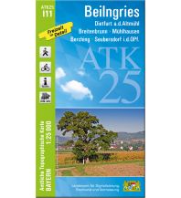 Wanderkarten Bayern Bayerische ATK25-I11, Beilngries 1:25.000 LDBV