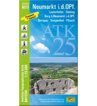 Hiking Maps Bavaria Bayerische ATK25-H11, Neumarkt in der Oberpfalz 1:25.000 LDBV