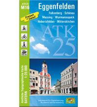 Wanderkarten Bayern Bayerische ATK25-M16, Eggenfelden 1:25.000 LDBV