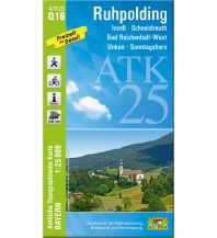 Hiking Maps Salzburg Bayerische ATK25-Q16, Ruhpolding 1:25.000 LDBV