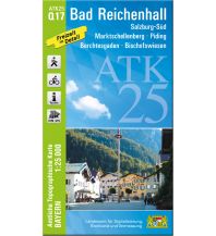 Hiking Maps Salzburg Bayerische ATK25-Q17, Bad Reichenhall 1:25.000 LDBV