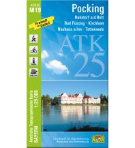 Wanderkarten Oberösterreich Bayerische ATK25-M19, Pocking 1:25.000 LDBV