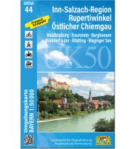 Wanderkarten Bayern UK50-44 Inn-Salzach-Region, Rupertiwinkel, Östlicher Chiemgau LDBV