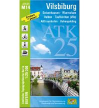 Hiking Maps Bavaria Bayerische ATK25-M14, Vilsbiburg 1:25.000 LDBV